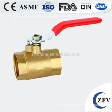 ZFV-BV-15~25 3/4 inch threadedbrass ball valve